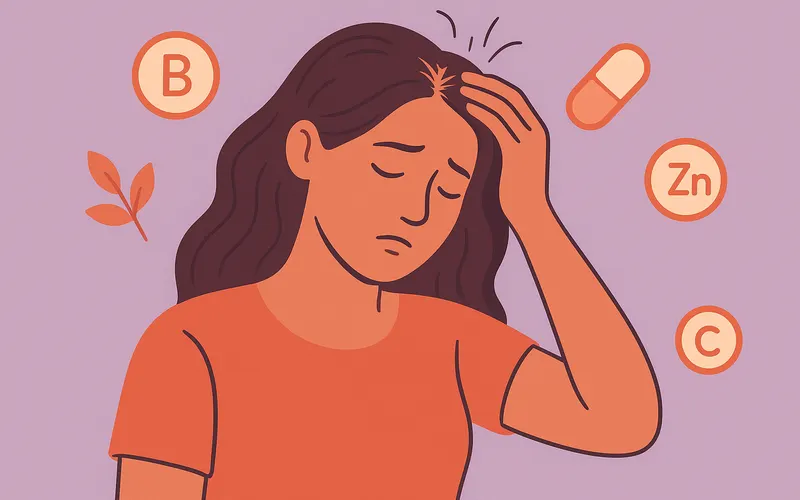 Postpartum Hair Loss & Brittle Nails: What's Happening and What Actually Helps