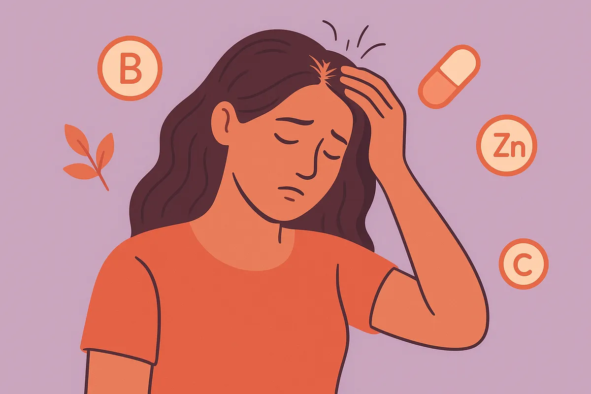 Postpartum Hair Loss & Brittle Nails: What's Happening and What Actually Helps