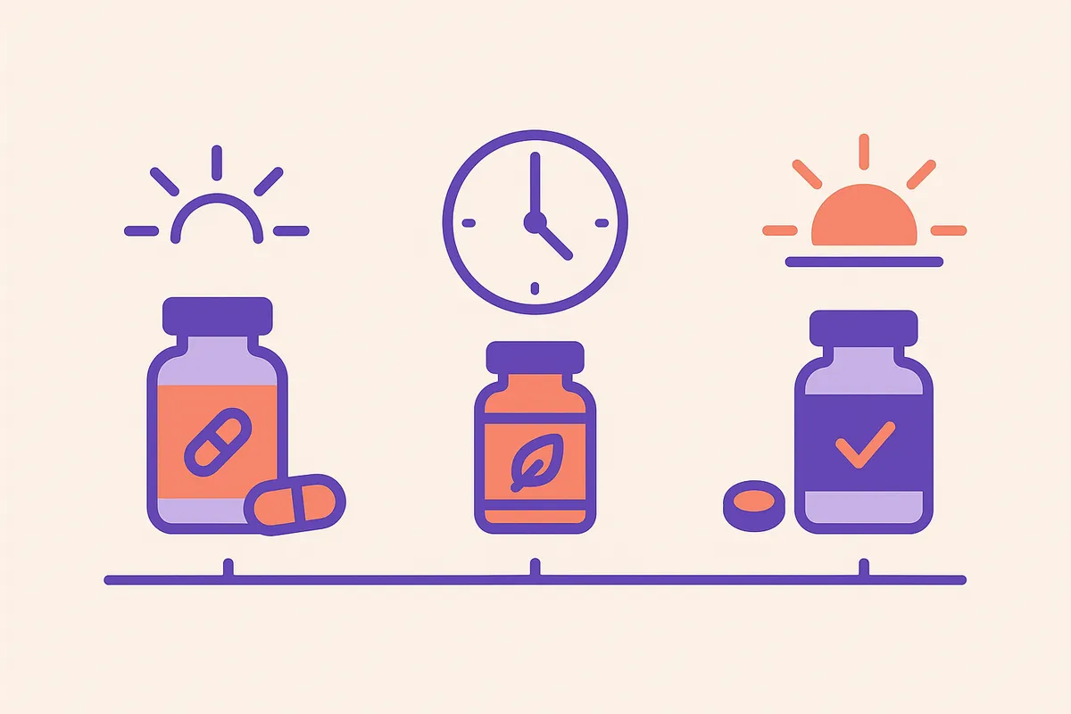When to Take Your Supplements: The Complete Timing Guide