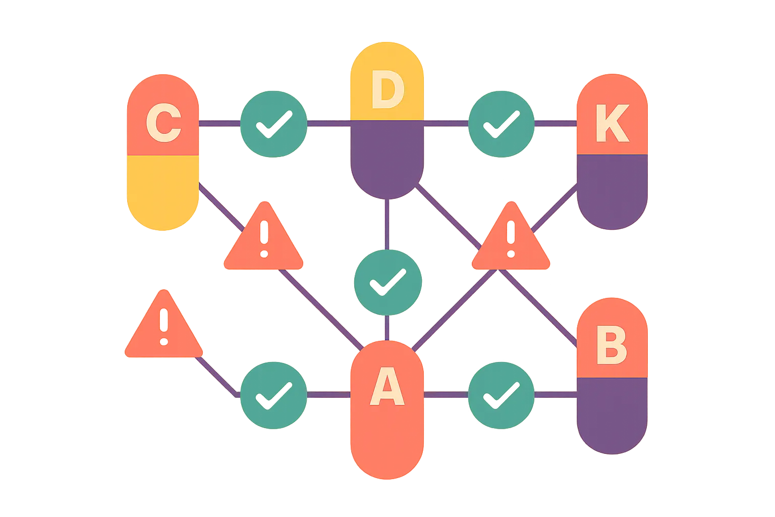 Vitamin Interactions: What Not to Take Together