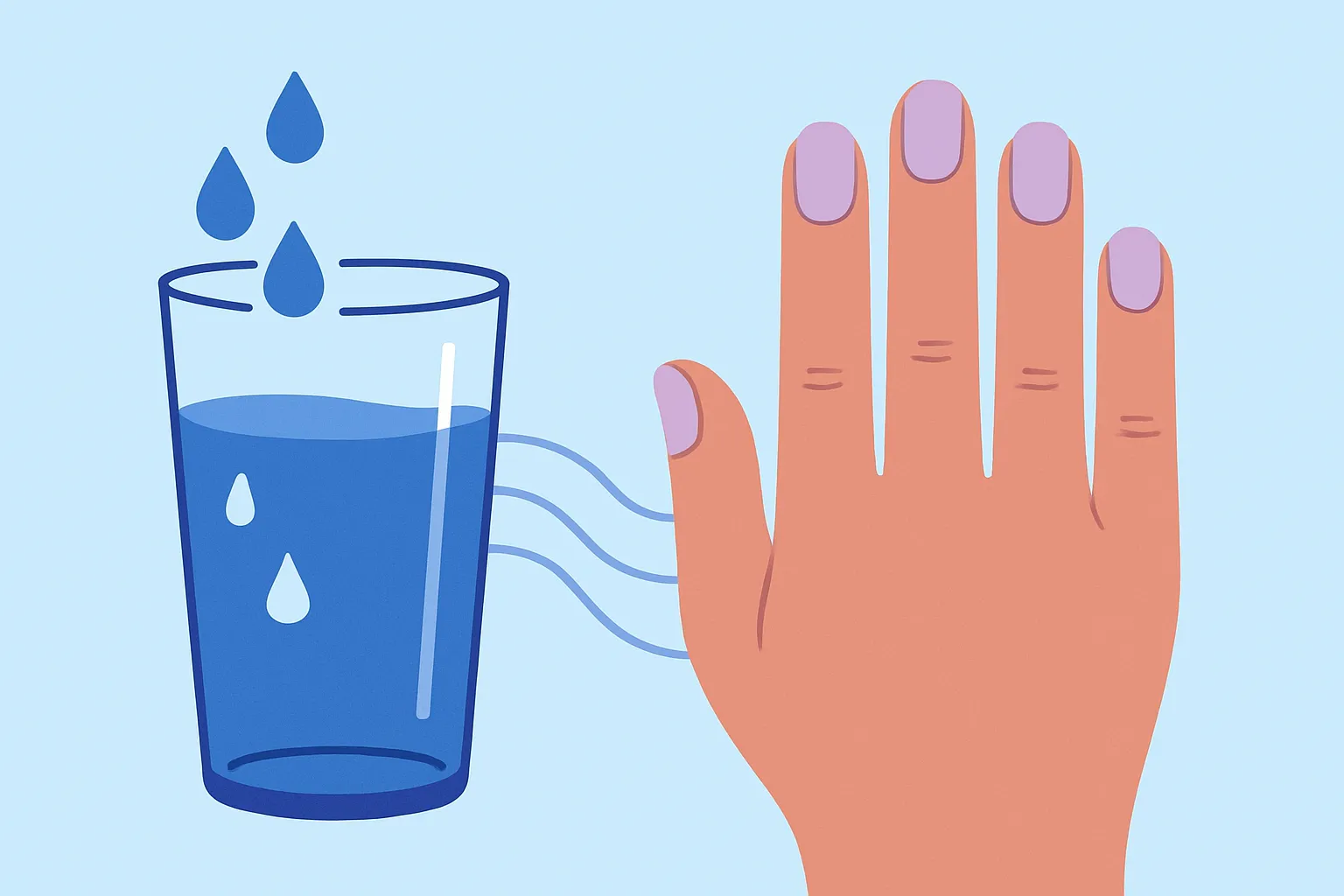 Does Drinking More Water Improve Your Nails?