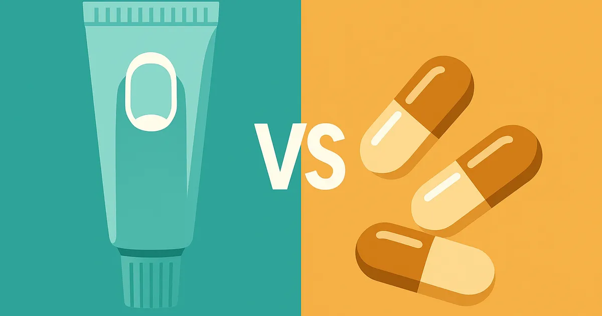 Topical vs Oral Comparison